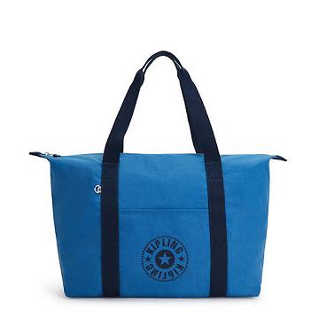 Torby Tote Kipling Art Medium Lite Niebieskie | PL 1442SG